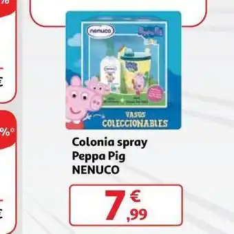 Alcampo Colonia spray peppa pig oferta