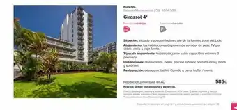 Viajes El Corte Inglés Funchal. estrada monumental 256, 9004-539. girassol 4* nuestras ventajas servicios ofrecidos situación: situado a pocos oferta