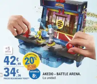 E.Leclerc Akedo- Battle Arena oferta
