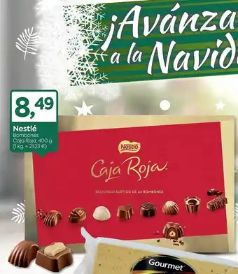 Suma Supermercados Nestlé bombons caja roja oferta