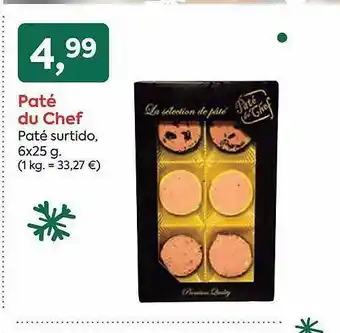Suma Supermercados Paté du chef paté surtido oferta