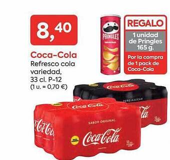 Suma Supermercados Coca-cola refresco cola variedad oferta
