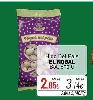 Cuevas Cash Higo del país el nogal oferta