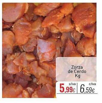 Cuevas Cash Zorza de cerdo kg oferta