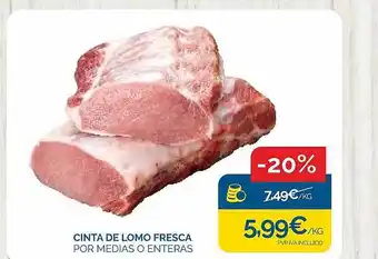 Cash Ecofamilia Citna de lomo fresca oferta