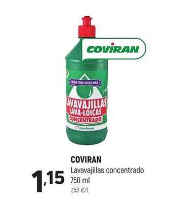 Coviran Coviran lavavajillas concentrado oferta