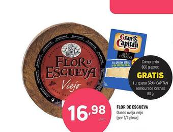 Coviran Flor de esgueva queso oveja viejo oferta