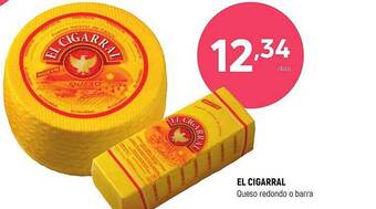 Coviran El cigarral queso redondo o barra oferta