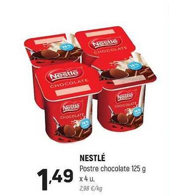 Coviran Nestlé postre chocolate oferta