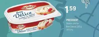 Coviran President queso crema bon delice oferta
