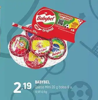 Coviran Babybel queso mini bolsa 6 oferta