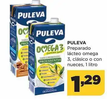 Alimerka Puleva preparado lácteo omega 3 clásico o con nueces oferta