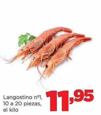 Alimerka Langostino n°1 10 a 20 piezas el kilo oferta