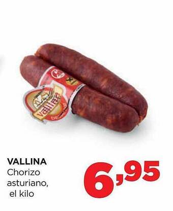 Alimerka Vallina chorizo asturiano el kilo oferta