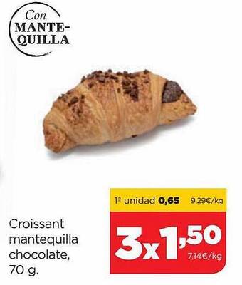 Alimerka Croissant mantequilla chocolate oferta