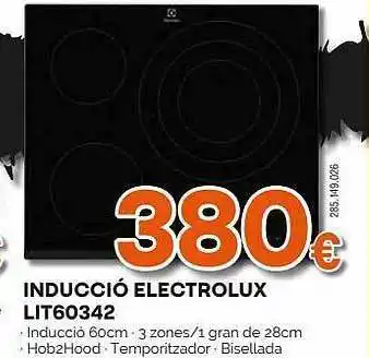 Expert Inducció electrolux lit60342 oferta