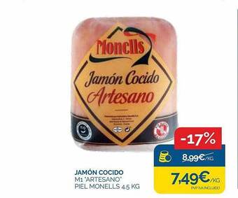 Supermercados La Despensa Jamón cocido oferta