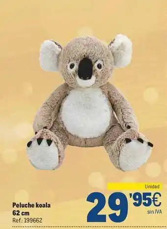 Makro Peluche koala 62 cm oferta