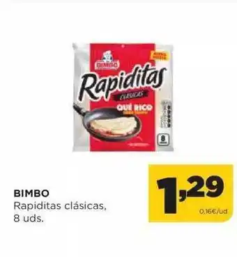 Alimerka Bimbo rapiditas clásicas 8 oferta