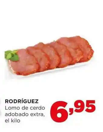 Alimerka Rodríguez lomo de cerdo adobado extra el kilo oferta