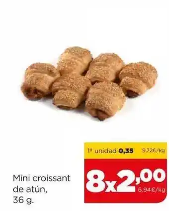 Alimerka Mini croissant de atún oferta