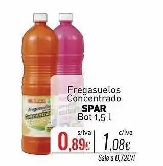 Cuevas Cash Fregasuelos concentrado spar oferta