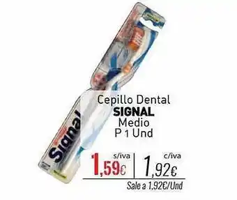Cepillo dental signal medio