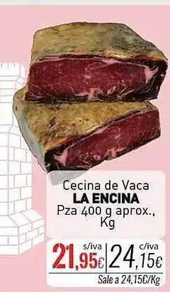 Cuevas Cash Cecina de vaca la encina oferta