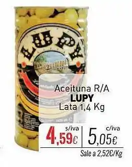 Cuevas Cash Aceituna r a lupy oferta