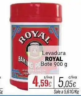 Cuevas Cash Levadura royal oferta