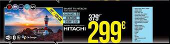 Embargos a lo bestia Smart tv hitachi oferta