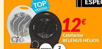 Embargos a lo bestia Calefactor belenus helios oferta