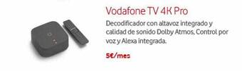 Vodafone Vodafone tv 4k pro oferta