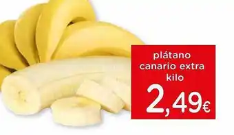 Proxi Plátano canario extra kilo oferta