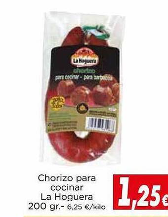 Proxi Chorizo para cocinar la hoguera oferta