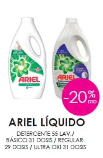 Muchas Perfumerías Ariel Liquido oferta