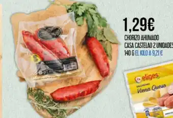 Claudio Chorizo AHumado Casa Castelao 2 Unidade 140 G oferta