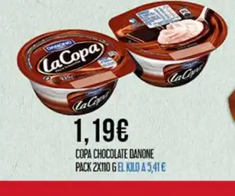 Copa Chocolate Danone Pack 2x110 G