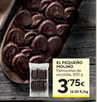 Caprabo Palmeras de chocolate oferta