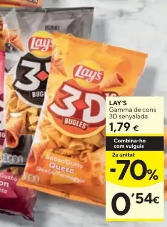 Caprabo Chips lay's oferta