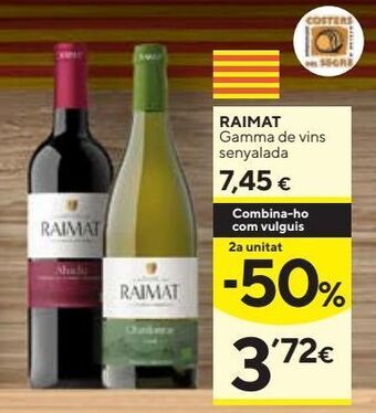 Caprabo Vino raimat oferta