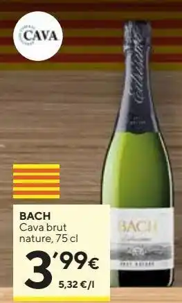 Caprabo Cava brut nature bach oferta