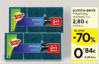 Caprabo Estropajo scotch-brite oferta