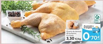 Caprabo Cuartos de pollo oferta