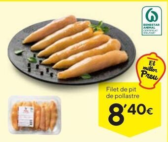 Caprabo Pechuga de pollo oferta
