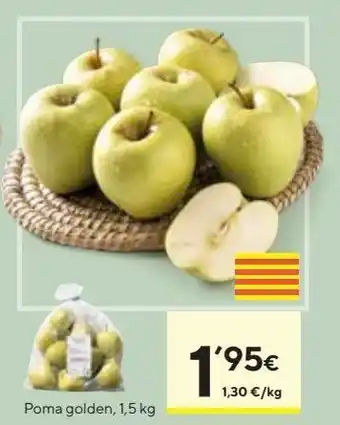 Caprabo Manzana golden oferta