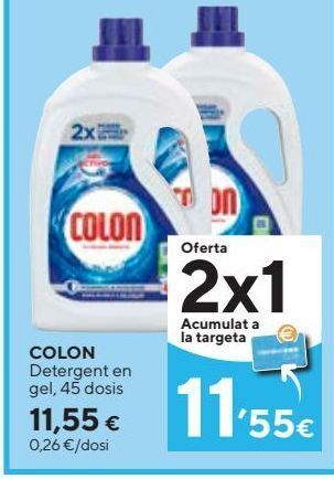 Caprabo Detergente gel colon oferta