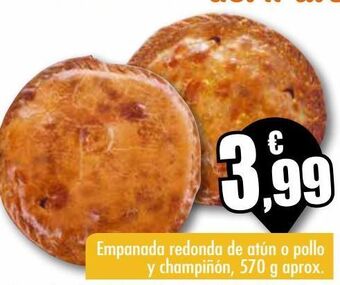 Unide Market Empanada redonda de atún o pollo y champiñón oferta