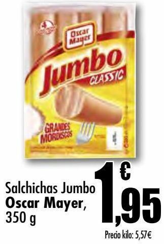 Salchichas jumbo oscar mayer