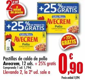 Unide Market Pastillas de caldo de pollo avecrem oferta